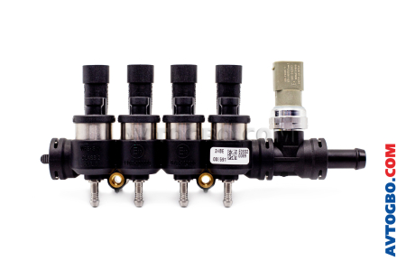 Рампа MY09 4 цил (IN03MY09) yellow с датчиком SENSATA